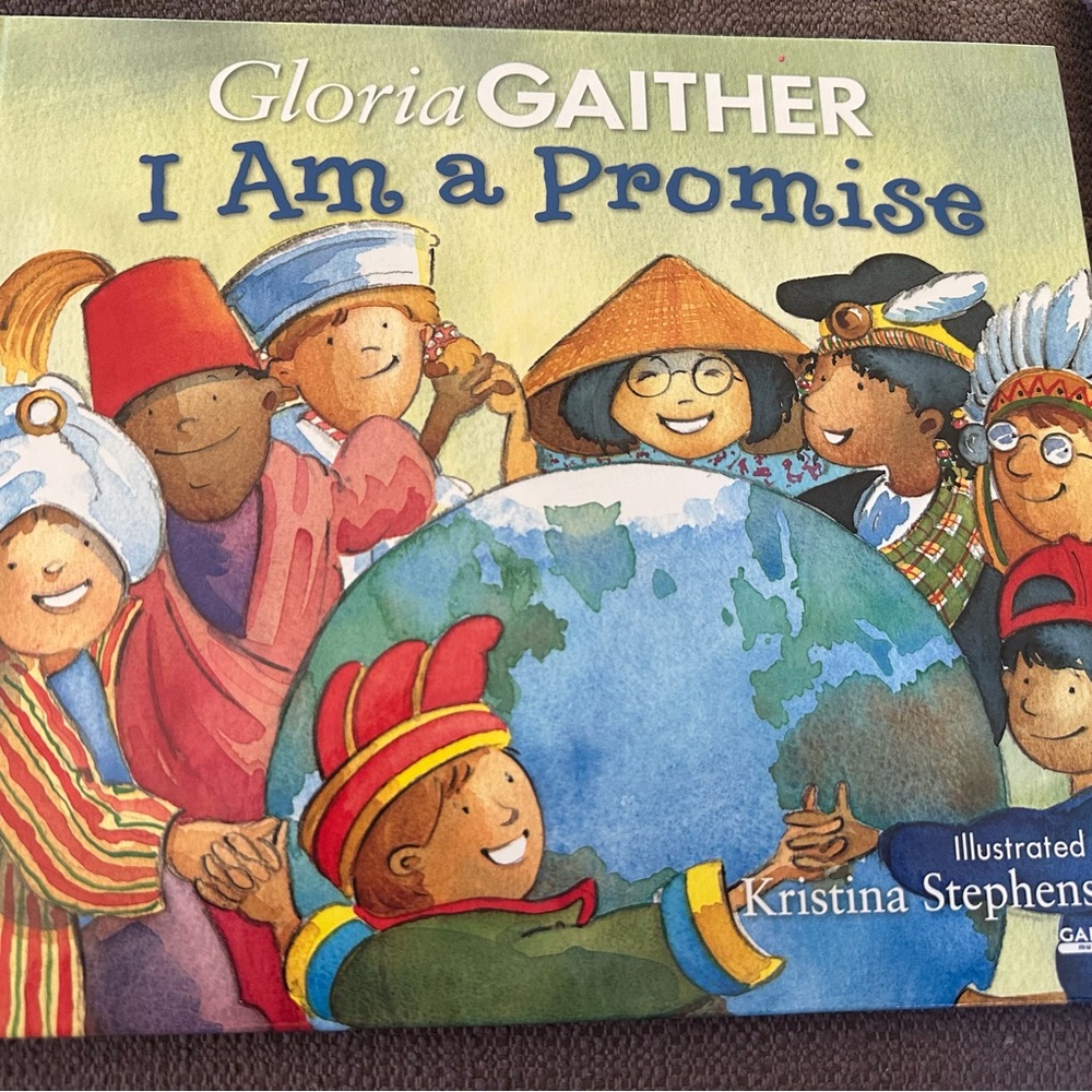 GLORIA GAITHER “I Am a Promise” - children’s hardback book (with CD) - Picture 2 of 14